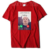 "Funny John Pork Is Calling T-Shirt - Pig Lover Graphic Tee for Women’s Casual Streetwear Fashion, Short Sleeve Gift Top" - Faith Affinity