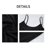 2025 Summer Women’s Sexy Tight Fishtail Dress - Sleeveless Casual Suspender Skirt with Bag Hip Design - Faith Affinity