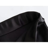 ASDS 2025 Y2K Satin Long Skirt - High-Waisted A-Line Spring Casual Women’s Skirt for High Street Fashion - Faith Affinity